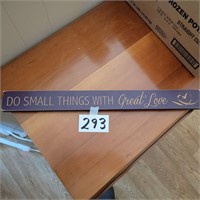 Wall Hanging Decorative Sign