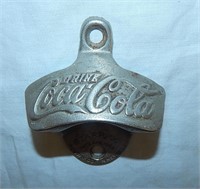 Vintage Coca Cola Wall Mount Bottle Opener