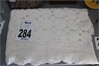 Crocheted Tablecloth 56x80" (U234B)
