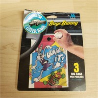 Vintage Bugs Bunny Litter Bags