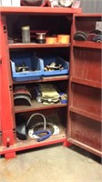 4 Shelves To Include Welding Gauges, Hats, Gloves