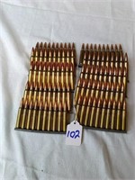 100 RNDS .233 ON STRIPPER CLIPS