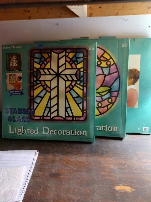 3 Lighted Easter Decorations