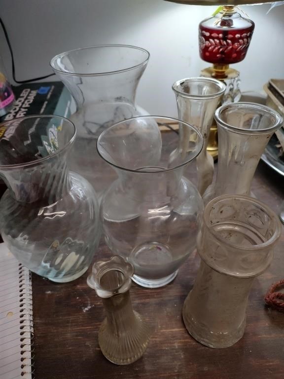 Large Lot Vases