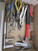 Flat of shop tools
