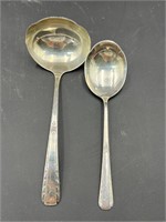 Sterling Silver 80 grams 2 spoons