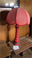 Vintage red lamp BFR