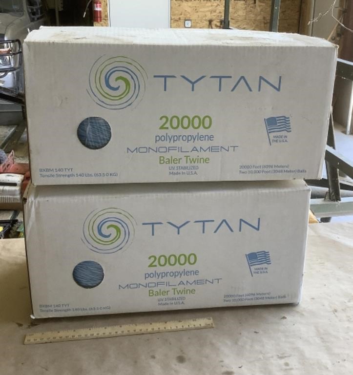 2 Tutankhamen baler twine - 20000ft/each box