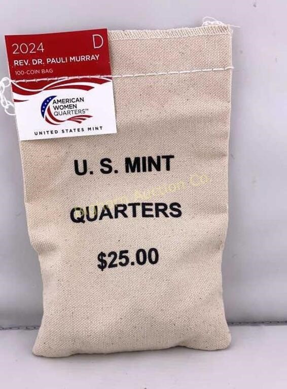 2024-D Sealed US Mint $25.00 Bag of Quarters