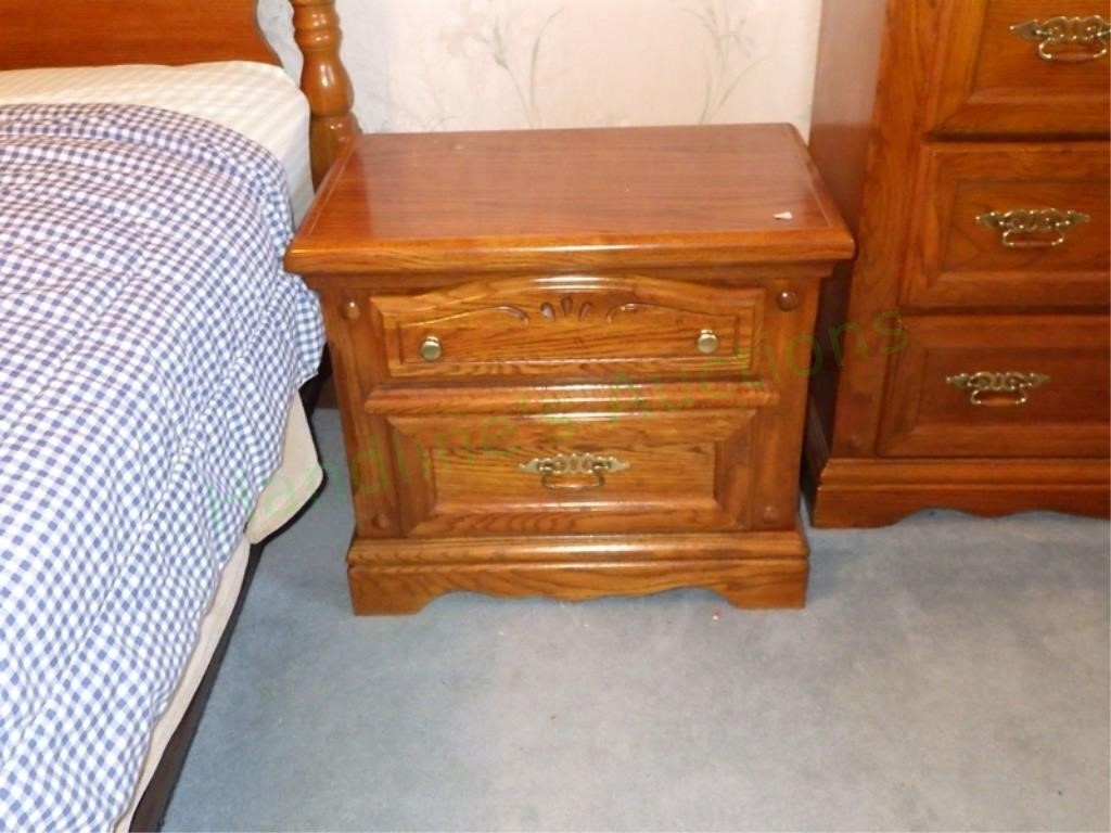 Two Drawer Night Stand