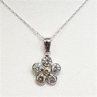$2000 14K  Diamond(1.4ct) Necklace