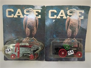 Case Steam Tractor & Thresher NIP 1/64