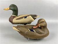 Marv Meyer Pair of Mallard Duck Decoys,