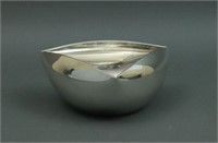 PAMPALONI ITALIAN MODERNIST STERLING BOWL