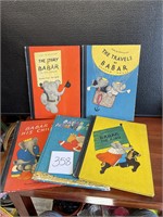 VTG Babar the elephant children's books