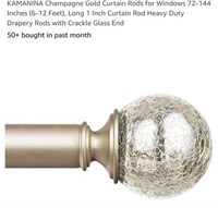 MSRP $30 70-144 Inch Curtain Rod