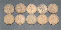 1905-1940 British Large Cents