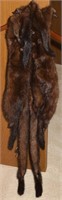 Vintage Ladies Mink Fur Stole (1 w/ Beady Eyes)