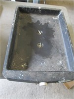 large plastic oil catch pan