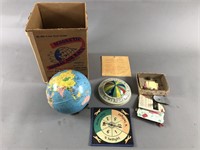 Vtg Magnetic Global Air Race Game w/ Box