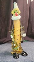 BLOWN GLASS CLOWN