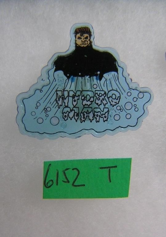 Marvel Hydro Man character badge