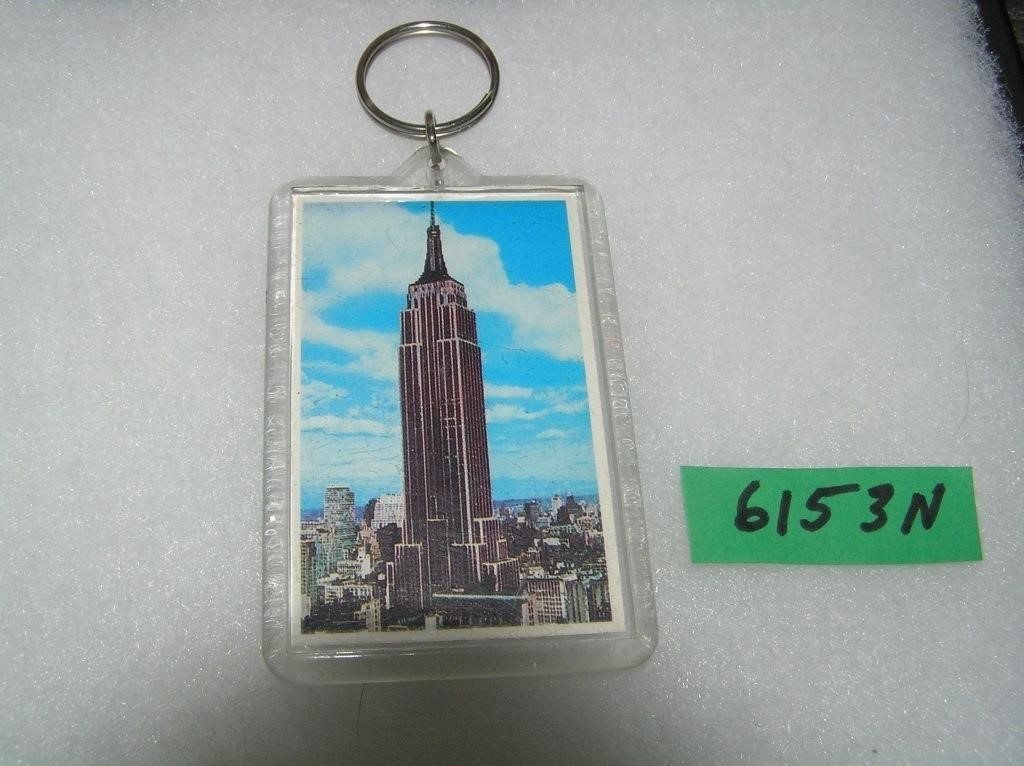 Empire State building key chain