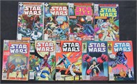 (9) 1977-1985 Marvel Star Wars Comic Books