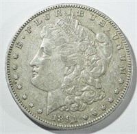 1891-O MORGAN DOLLAR AU