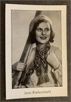 LENI RIEFENSTAHL: Antique Tobacco Card (1931)