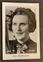 LENI RIEFENSTAHL: Antique Tobacco Card (1931)