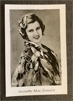 JEANETTE MACDONALD: Antique Tobacco Card (1931)