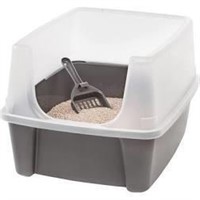 Zoey Tails Plastic Litter Box With Scoop