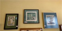 3- Framed Diane Griffiths Prints