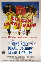 Singin In the Rain Autograph Poster