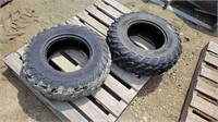 (2) Carlise Trail Wolf ATV Tires