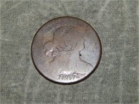 1807/6 US Large Cent neat overdate