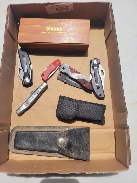 Pocket Knives, Multi Tool and Wet Stone