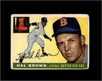 1955 Topps #148 Hal Brown P/F to GD+
