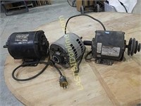 3 electric motors