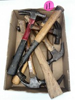 Assorted Claw Hammers