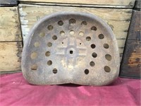 Cast Iron Tractor/Plough Seat