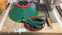 Christmas tree stand, griller