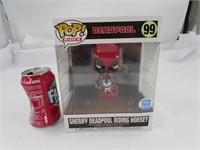 Gros Funko Pop #99, Sheriff Deadpool Riding