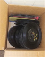 BOX OF 45RPM RECORDS