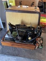Vintage - Singer Sewing Machine, as is