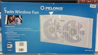 Pelonis 9" Twin Window Fan