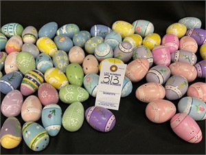 SM+MED SIZED HAND-PAINTED EGGS