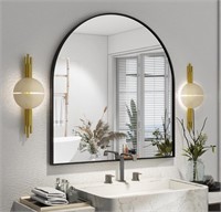 $92 Arched Bathroom Mirror 32" x 34" bathroom