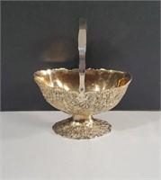 Vintage American Cut Crystal Corp. Small Footed